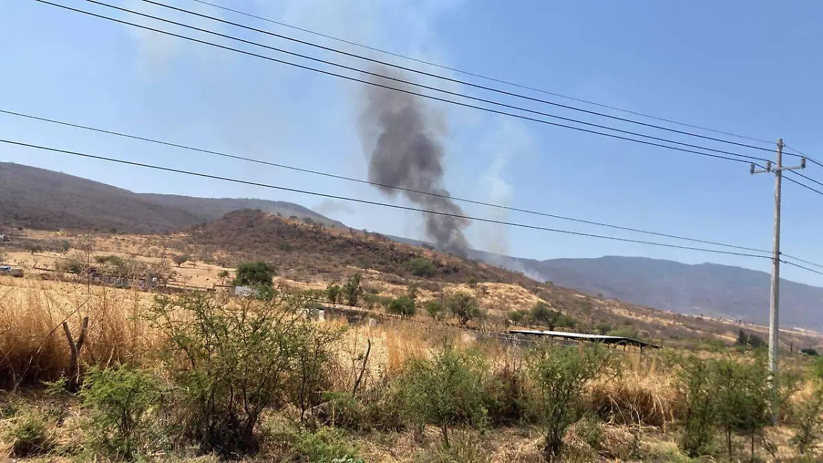 Gobierno de Tlajomulco Incendio Forestal